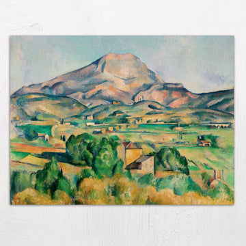 Mont Sainte-Victoire by Paul Cézanne (1892-1895) - Detail