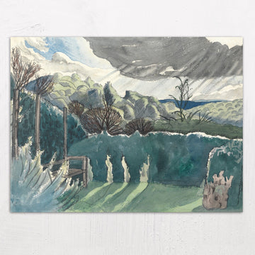 Landscape Watercolour by Paul Nash