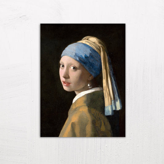 Girl with a Pearl Earring by Johannes Vermeer (1665)