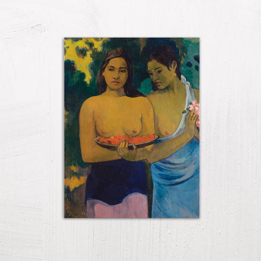 Two Tahitian Women by Paul Gauguin (1889)