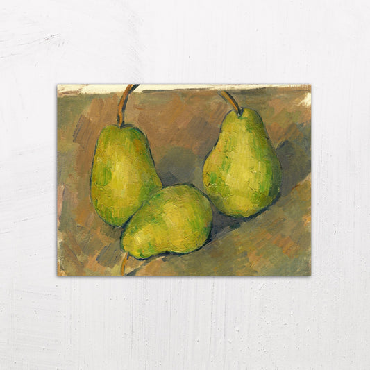 Three Pears by Paul Cézanne (1878 - 1879)