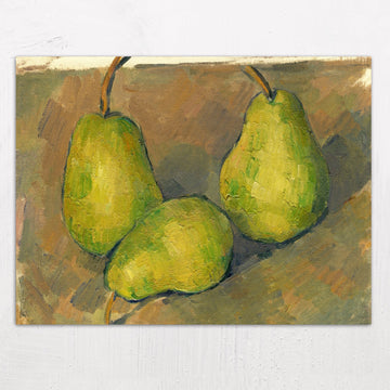 Three Pears by Paul Cézanne (1878 - 1879)