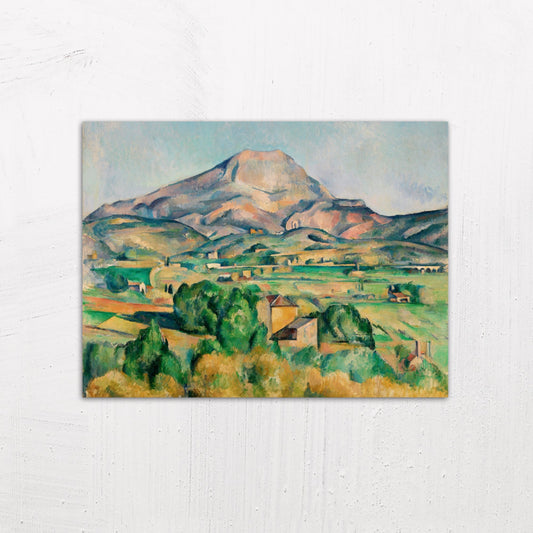 Mont Sainte-Victoire by Paul Cézanne (1892-1895) - Detail